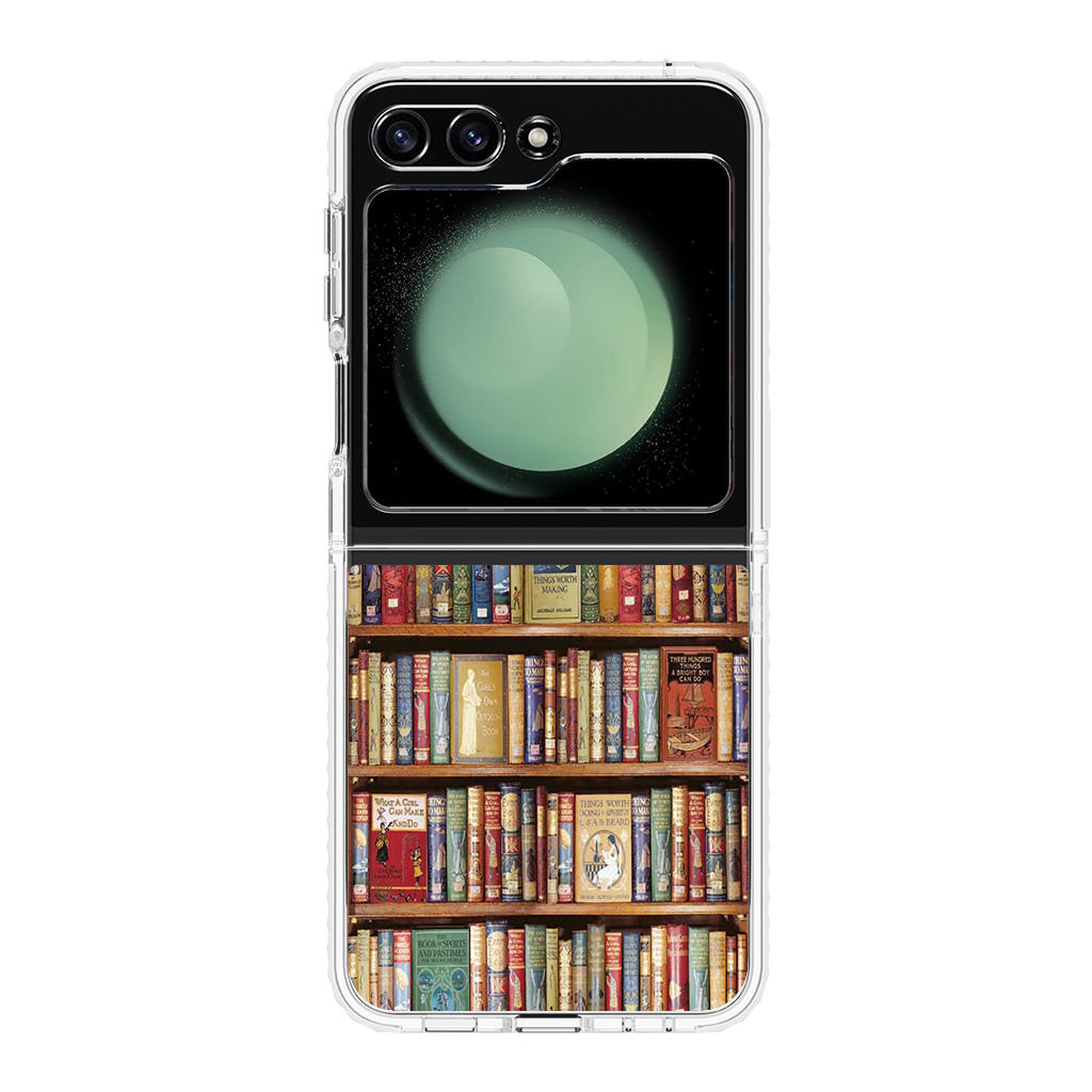 Bookshelf Library Samsung Galaxy Z Flip 5 Case