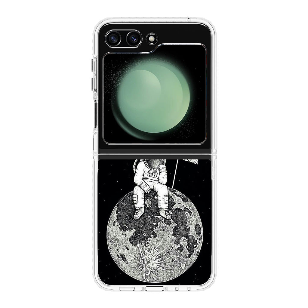 Bored Astronaut Samsung Galaxy Z Flip 5 Case