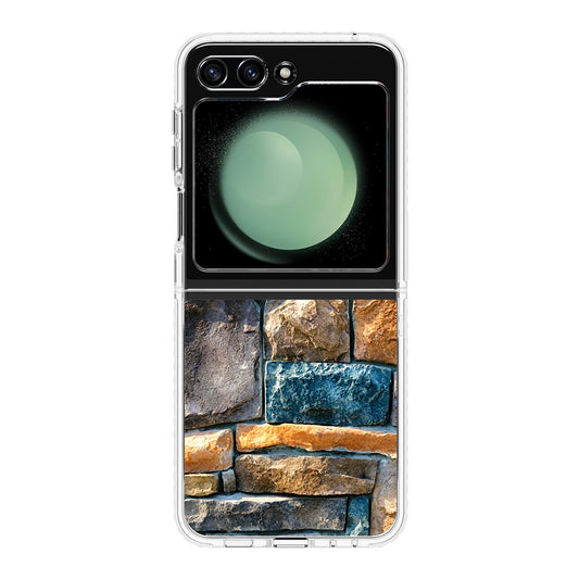 Colored Stone Piles Samsung Galaxy Z Flip 5 Case