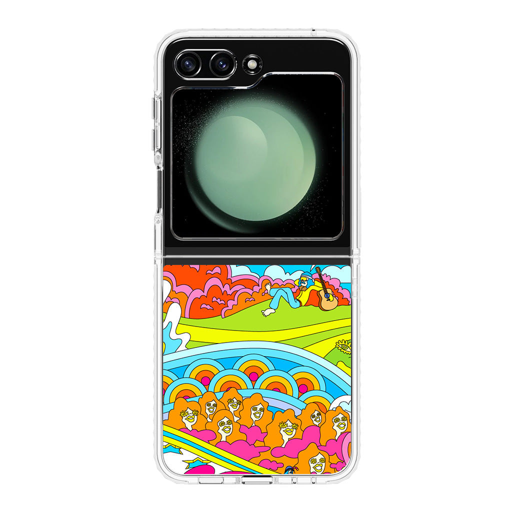 Colorful Doodle Samsung Galaxy Z Flip 5 Case