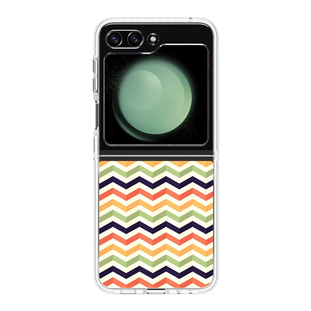 Cute Stripes Samsung Galaxy Z Flip 5 Case