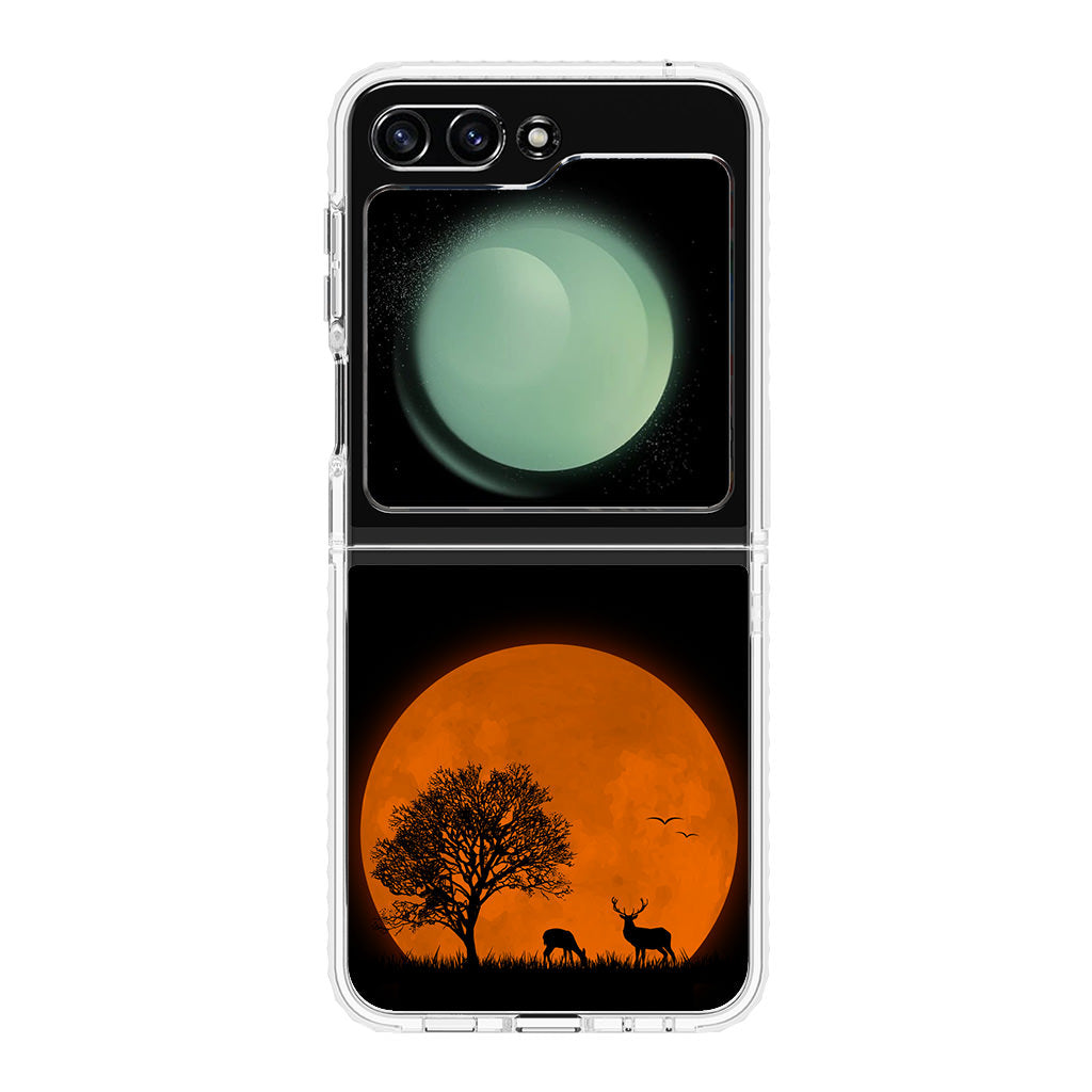 Deer Silhouette Samsung Galaxy Z Flip 5 Case