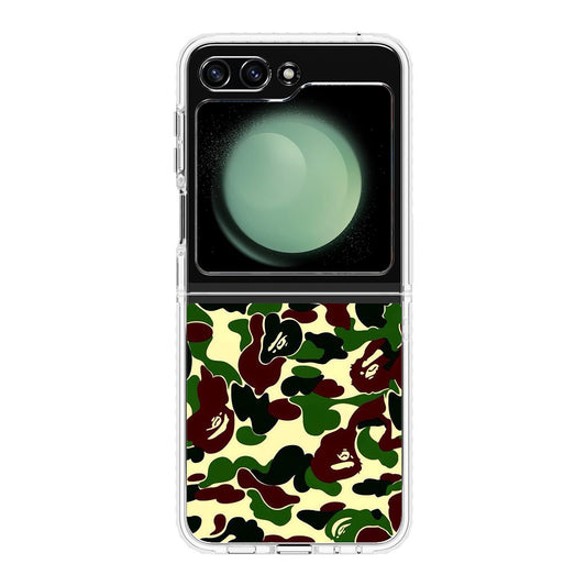 Forest Army Camo Samsung Galaxy Z Flip 5 Case