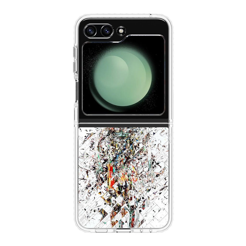 Fragmantacia Art Human Abstract Samsung Galaxy Z Flip 5 Case