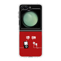 Funny Music Headphones Player Buds Samsung Galaxy Z Flip 5 Case