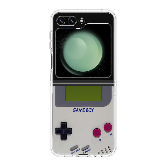 Game Boy Grey Model Samsung Galaxy Z Flip 5 Case