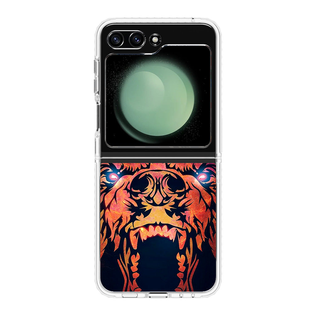 Grizzly Bear Art Samsung Galaxy Z Flip 5 Case