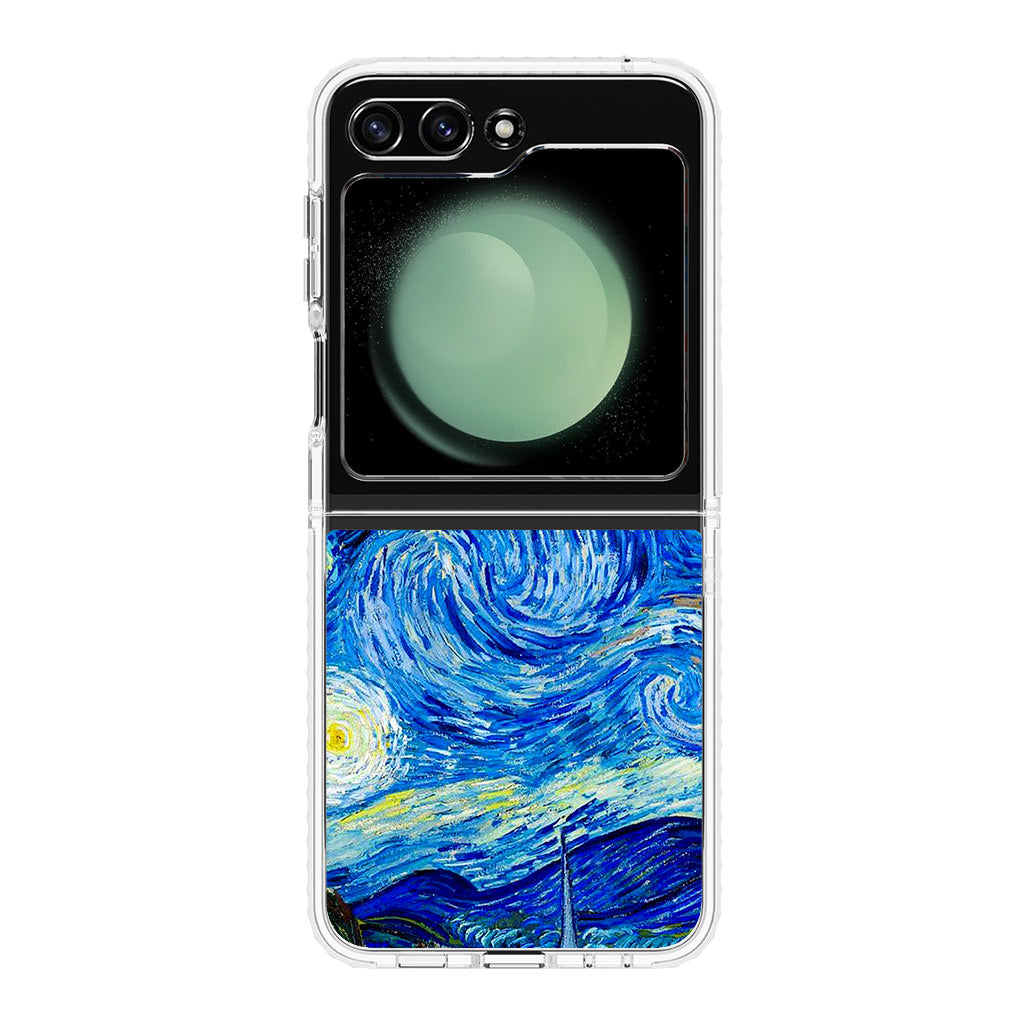 Hogwarts Starry Night Samsung Galaxy Z Flip 5 Case