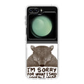 I'm Sorry For What I Said When I Was Hungry Samsung Galaxy Z Flip 5 Case