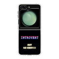 I'm Introvert Samsung Galaxy Z Flip 5 Case
