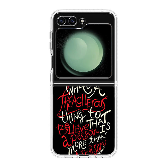 John Green Quotes More Than A Person Samsung Galaxy Z Flip 5 Case