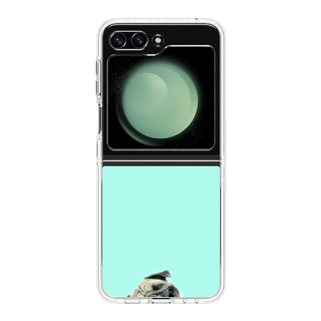 Laughing Pug Samsung Galaxy Z Flip 5 Case