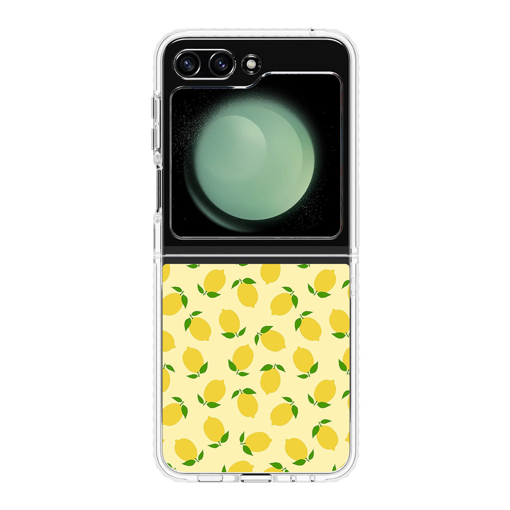 Lemons Fruit Pattern Samsung Galaxy Z Flip 5 Case