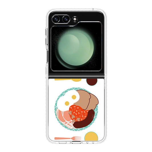 London Breakfast Samsung Galaxy Z Flip 5 Case