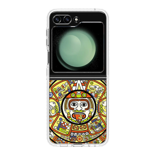 Mayan Calendar Samsung Galaxy Z Flip 5 Case