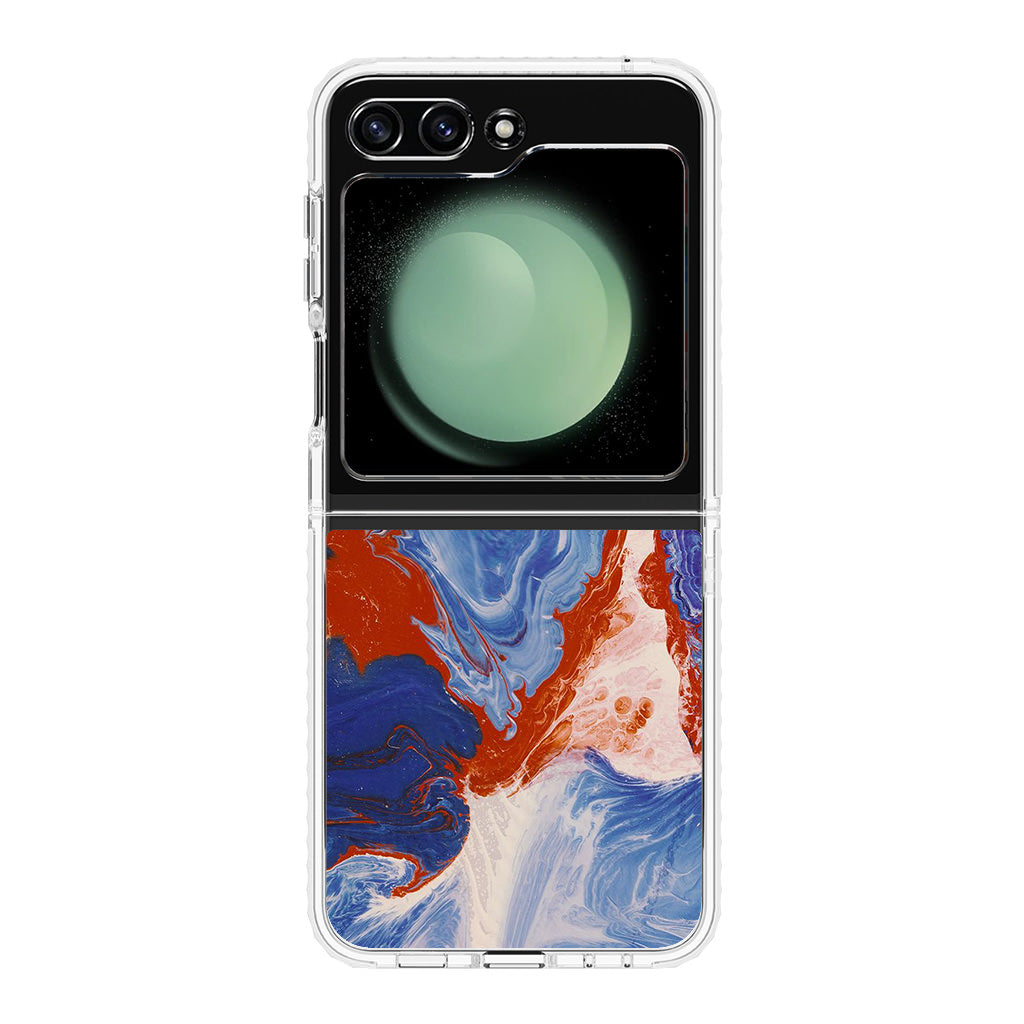 Mixed Paint Art Samsung Galaxy Z Flip 5 Case