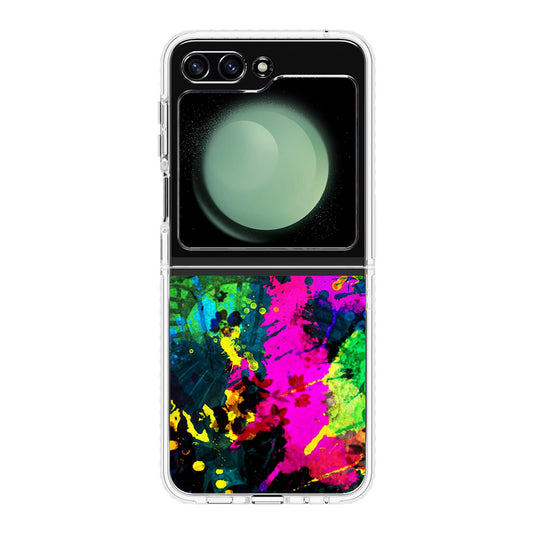 Mixture Colorful Paint Samsung Galaxy Z Flip 5 Case