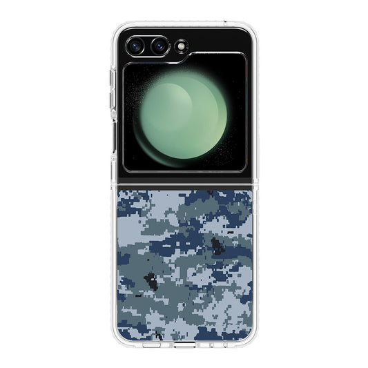 Navy Camo Samsung Galaxy Z Flip 5 Case