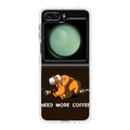 Need More Coffee Programmer Story Samsung Galaxy Z Flip 5 Case