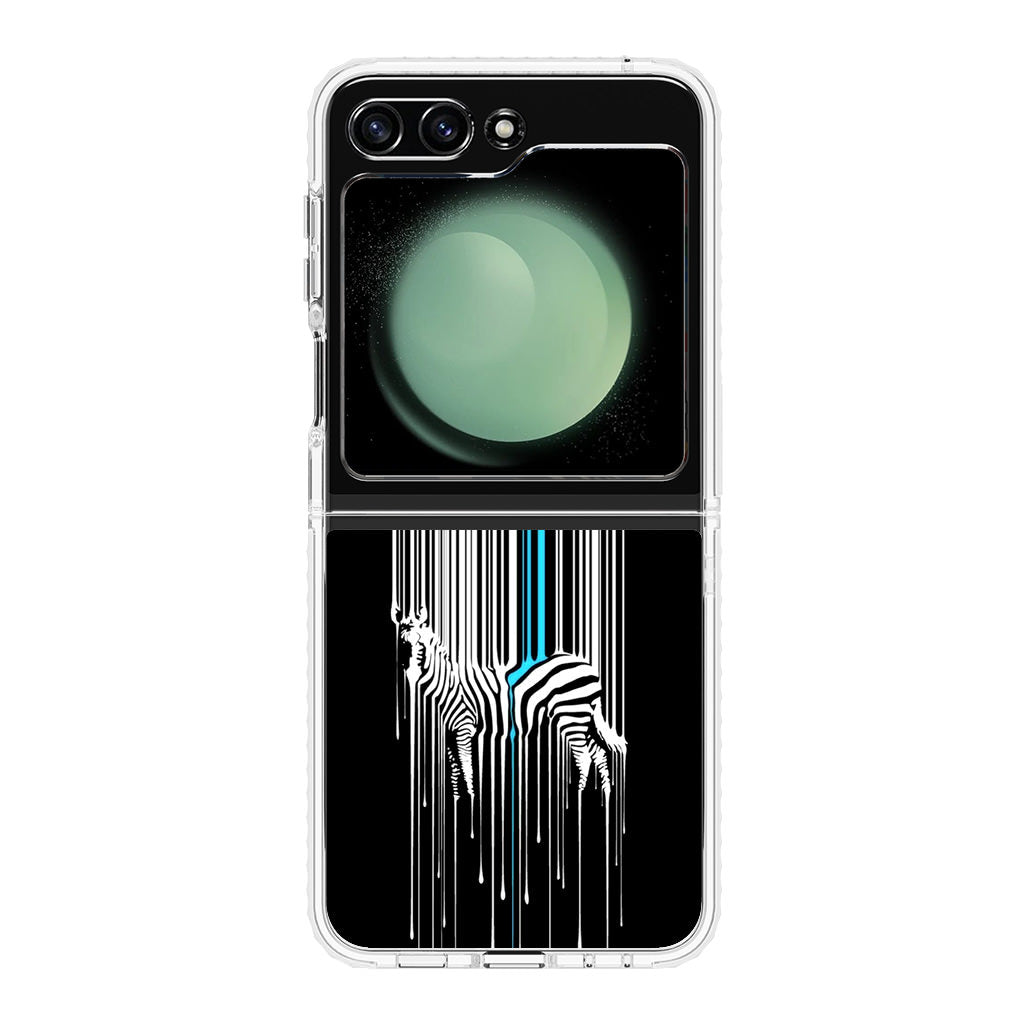 Painting Zebra Samsung Galaxy Z Flip 5 Case