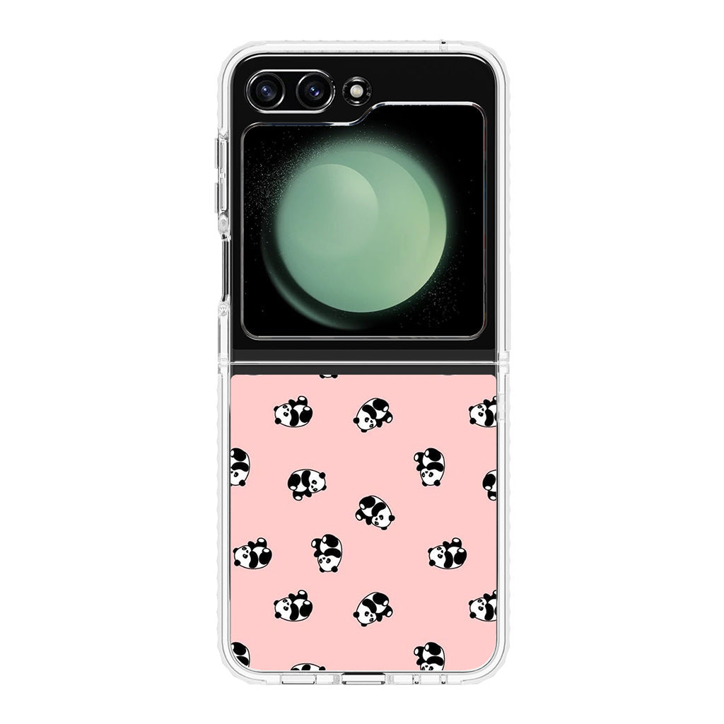 Pandas Pattern Samsung Galaxy Z Flip 5 Case