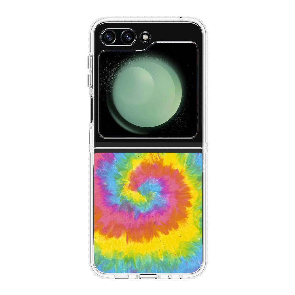 Pastel Rainbow Tie Dye Samsung Galaxy Z Flip 5 Case