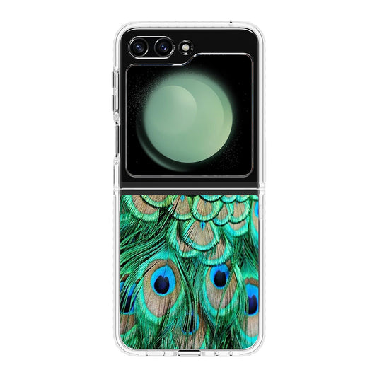 Peacock Feather Samsung Galaxy Z Flip 5 Case