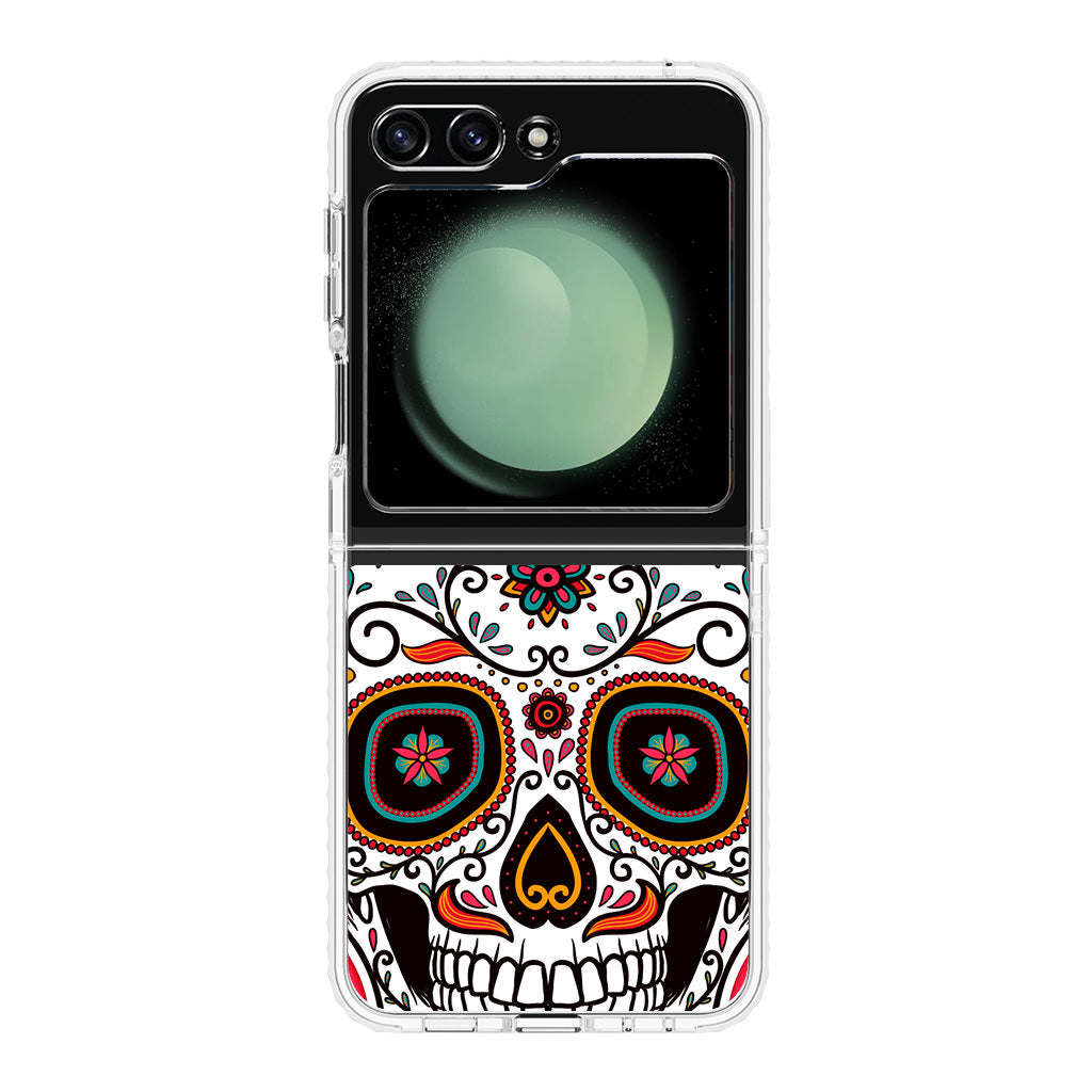 Pink Sugar Skull Samsung Galaxy Z Flip 5 Case