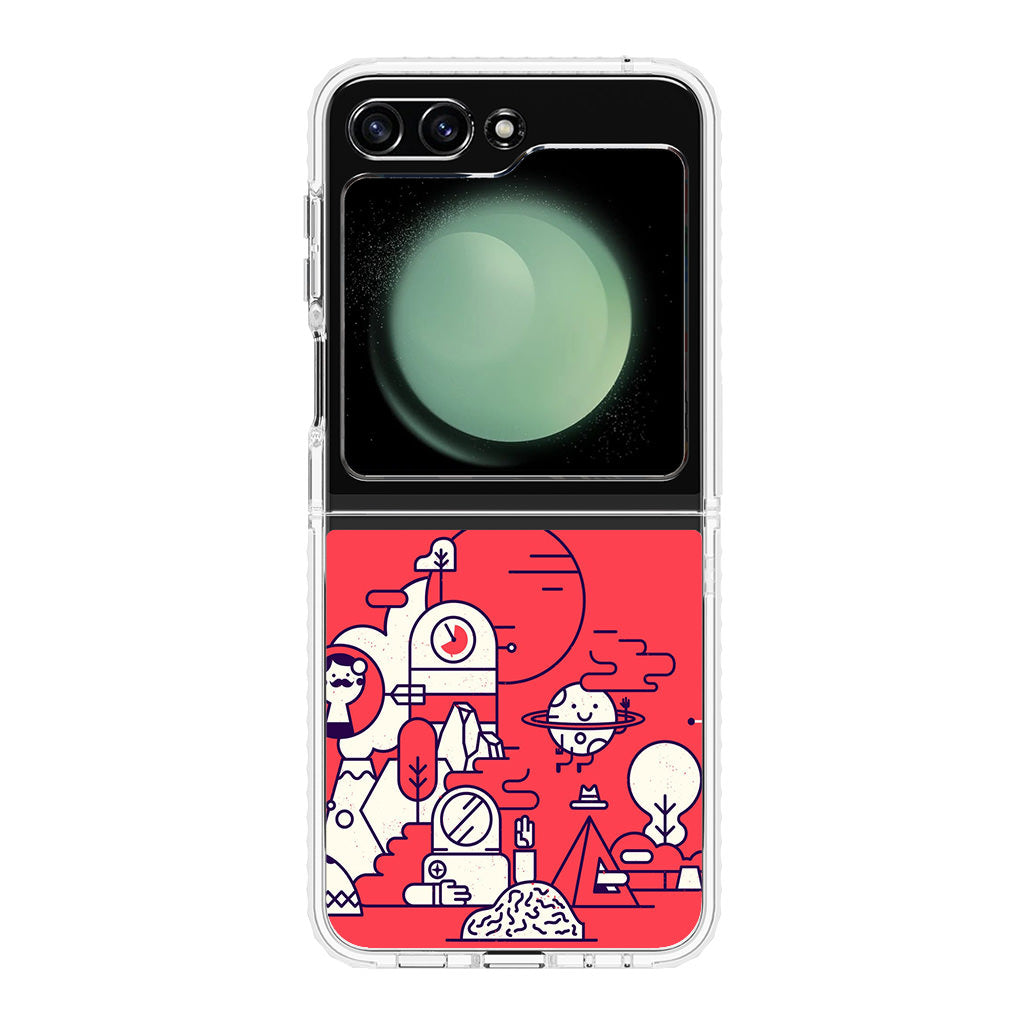 Red Planet Samsung Galaxy Z Flip 5 Case