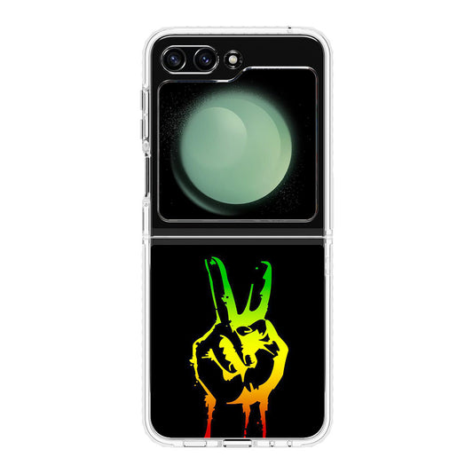 Reggae Peace Samsung Galaxy Z Flip 5 Case