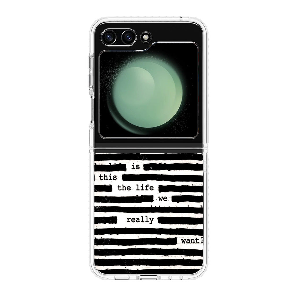 Roger Waters Is This the Life We Really Want Samsung Galaxy Z Flip 5 Case