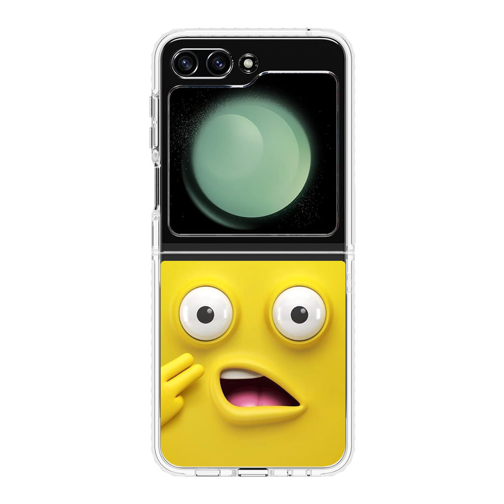 Shocked Pose Samsung Galaxy Z Flip 5 Case