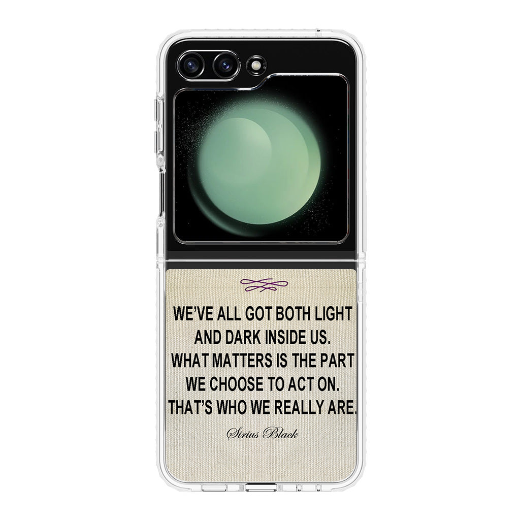 Sirius Black Quote Samsung Galaxy Z Flip 5 Case