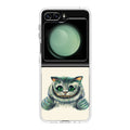 Smile Cat Samsung Galaxy Z Flip 5 Case