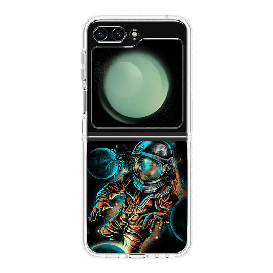 Space Impact Samsung Galaxy Z Flip 5 Case