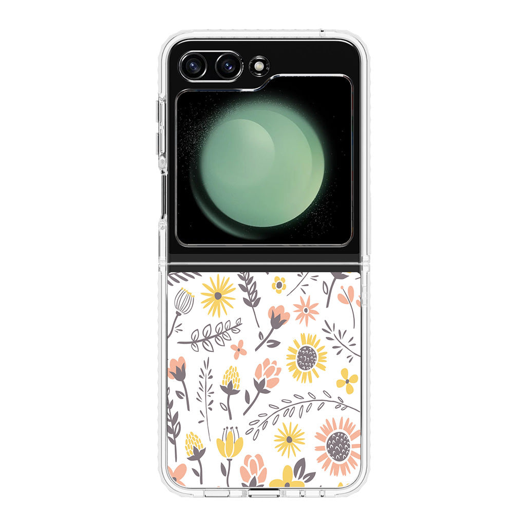 Spring Things Pattern Samsung Galaxy Z Flip 5 Case