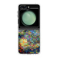 Starry Night Tiles Samsung Galaxy Z Flip 5 Case