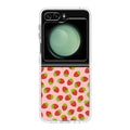 Strawberries Pattern Samsung Galaxy Z Flip 5 Case