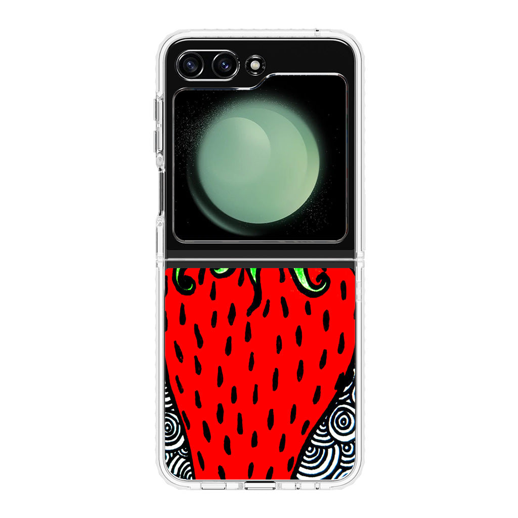 Strawberry Fields Forever Samsung Galaxy Z Flip 5 Case