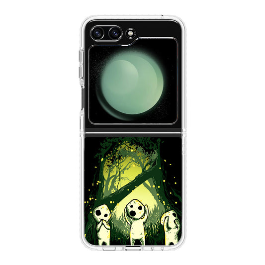 Three Wise Of Kodama Samsung Galaxy Z Flip 5 Case