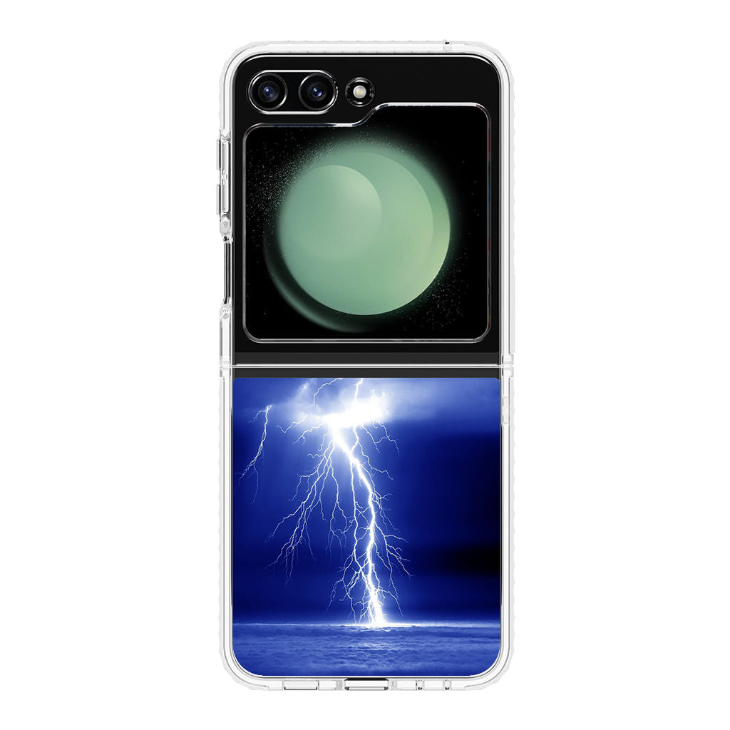 Thunder Over The Sea Samsung Galaxy Z Flip 5 Case