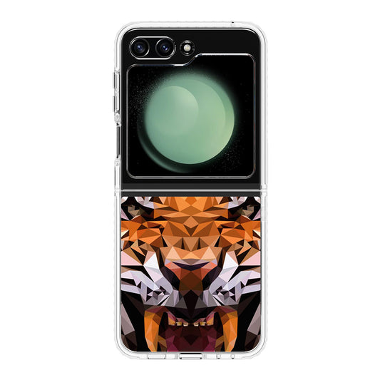 Tiger Polygon Samsung Galaxy Z Flip 5 Case