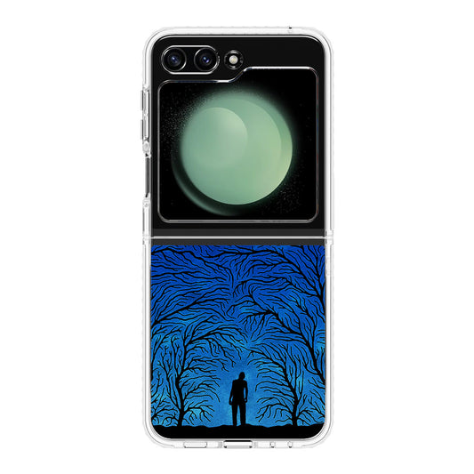 Trees People Shadow Samsung Galaxy Z Flip 5 Case