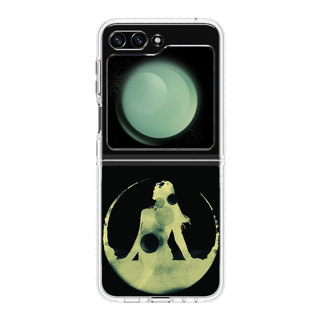 Tycho Costalbrake Dark Green Girl Samsung Galaxy Z Flip 5 Case