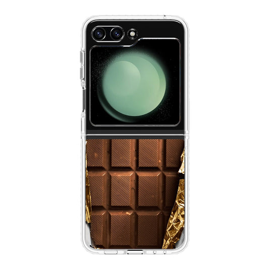 Unwrapped Chocolate Bar Samsung Galaxy Z Flip 5 Case