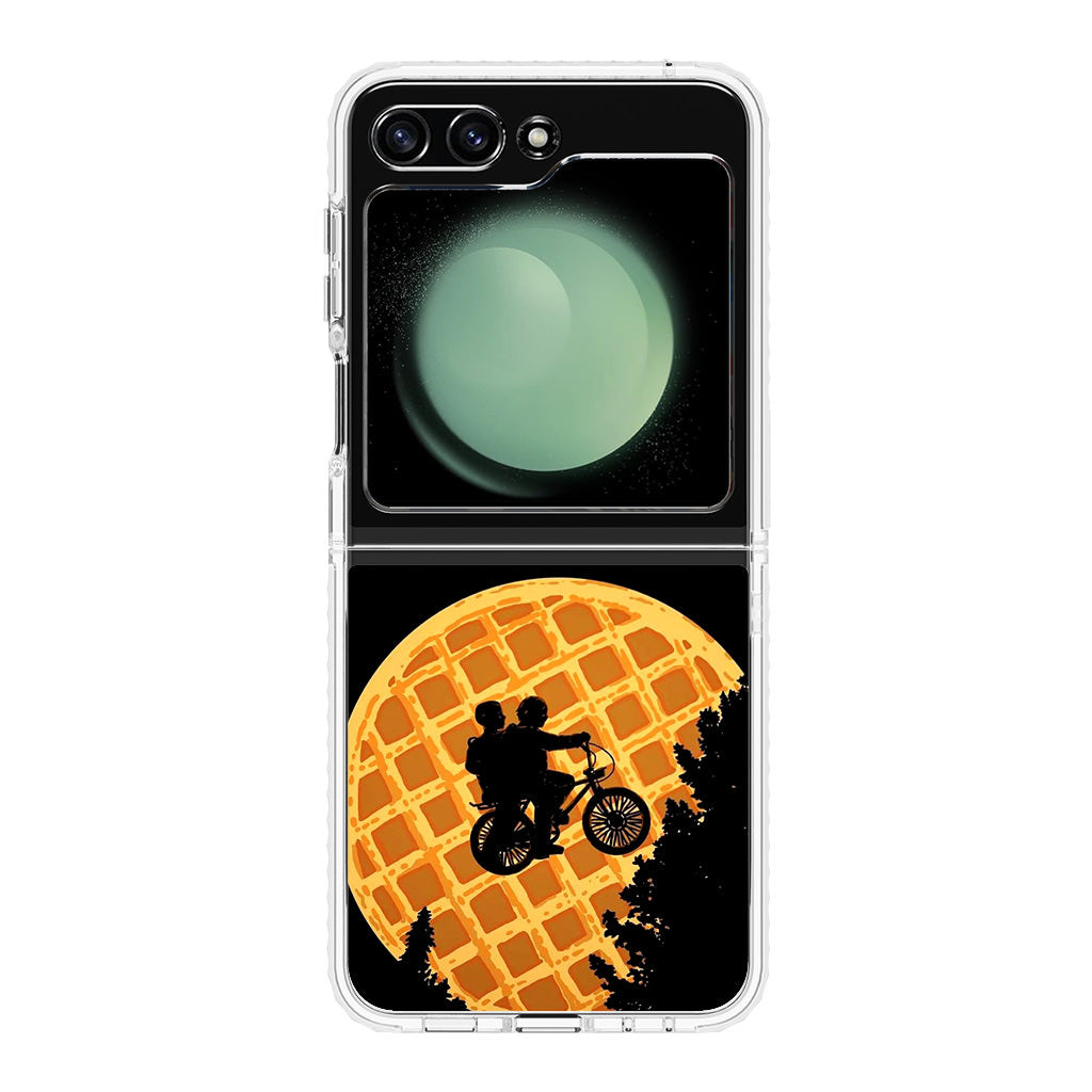 Waffle Moon Stranger Things Samsung Galaxy Z Flip 5 Case