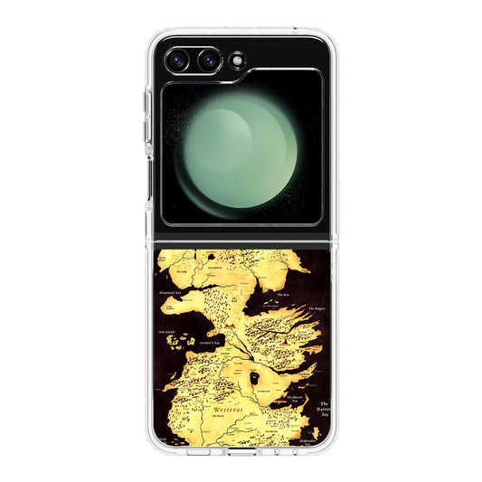 Westeros Map Samsung Galaxy Z Flip 5 Case