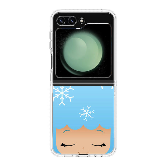 Winter Afro Girl Samsung Galaxy Z Flip 5 Case