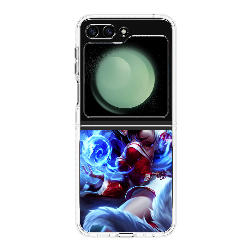 Ahri Demon Fox Samsung Galaxy Z Flip 5 Case