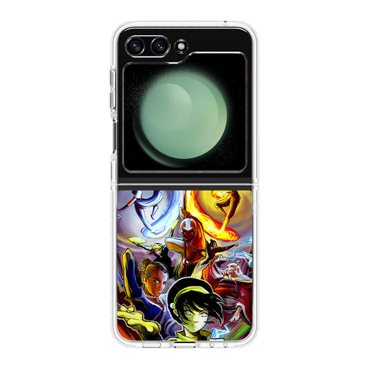 Avatar The Last Airbender Characters Samsung Galaxy Z Flip 5 Case